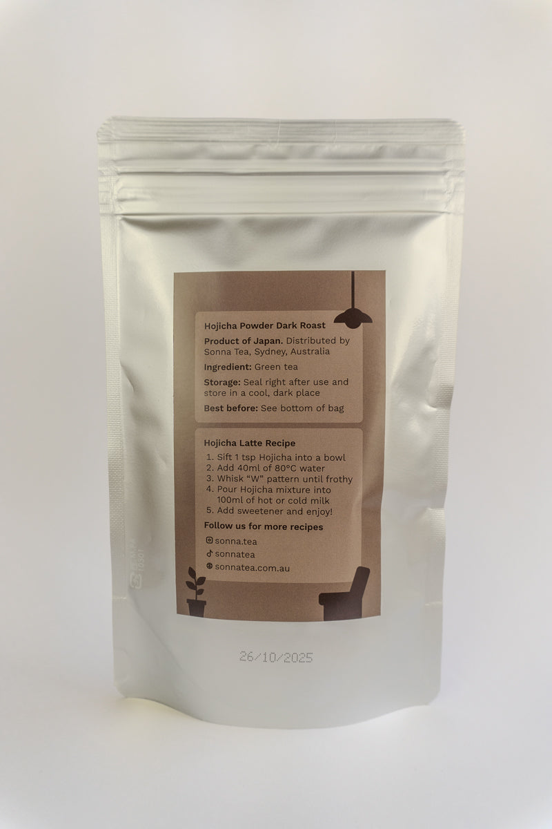 Sonna Tea Hojicha Powder Bag 100g